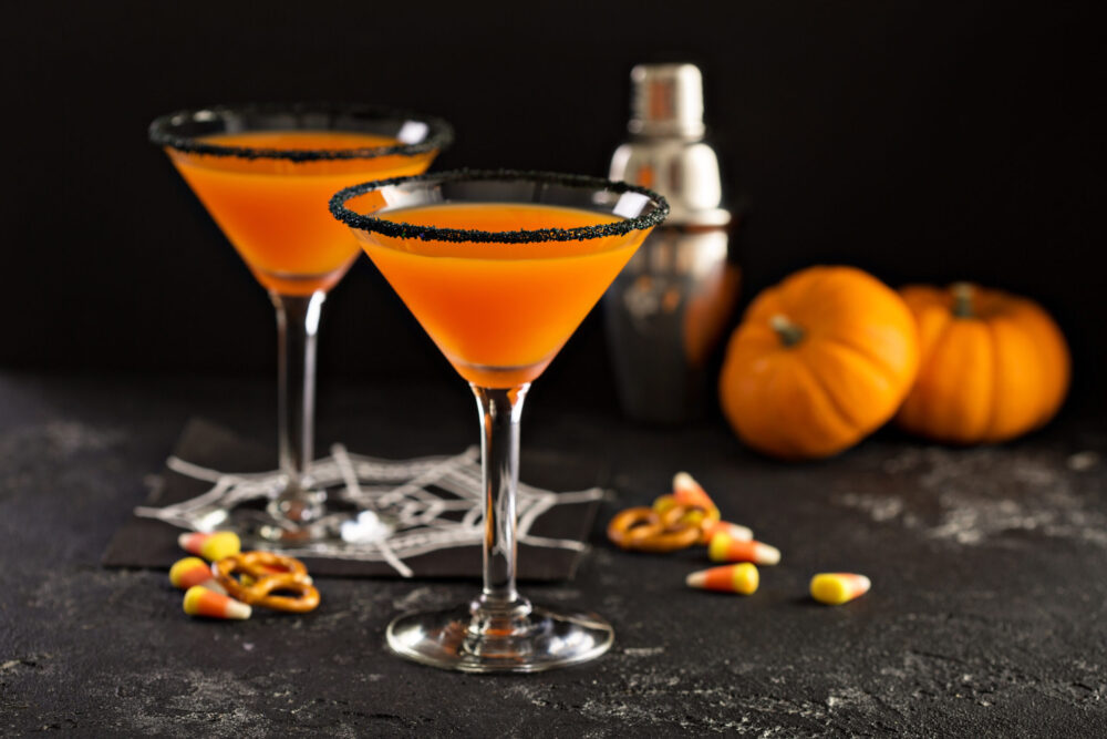 Halloween cocktail drinks