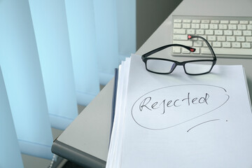 rejected job